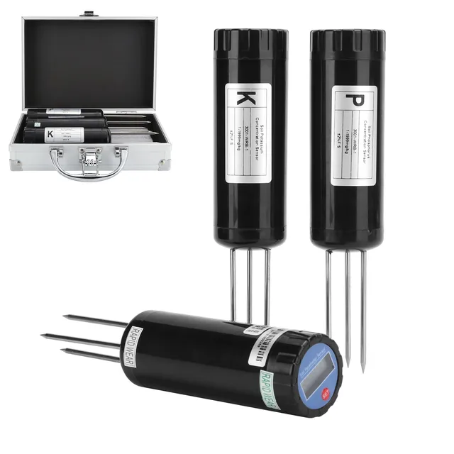 Talajmérő Tápanyag -Intelligens Műtrágya Detektor Tesztelő Npk Érzékelő Kertészeti Szerszám A Zöld Ház Mezőgazdaságához Talajérzékelő - Image 2