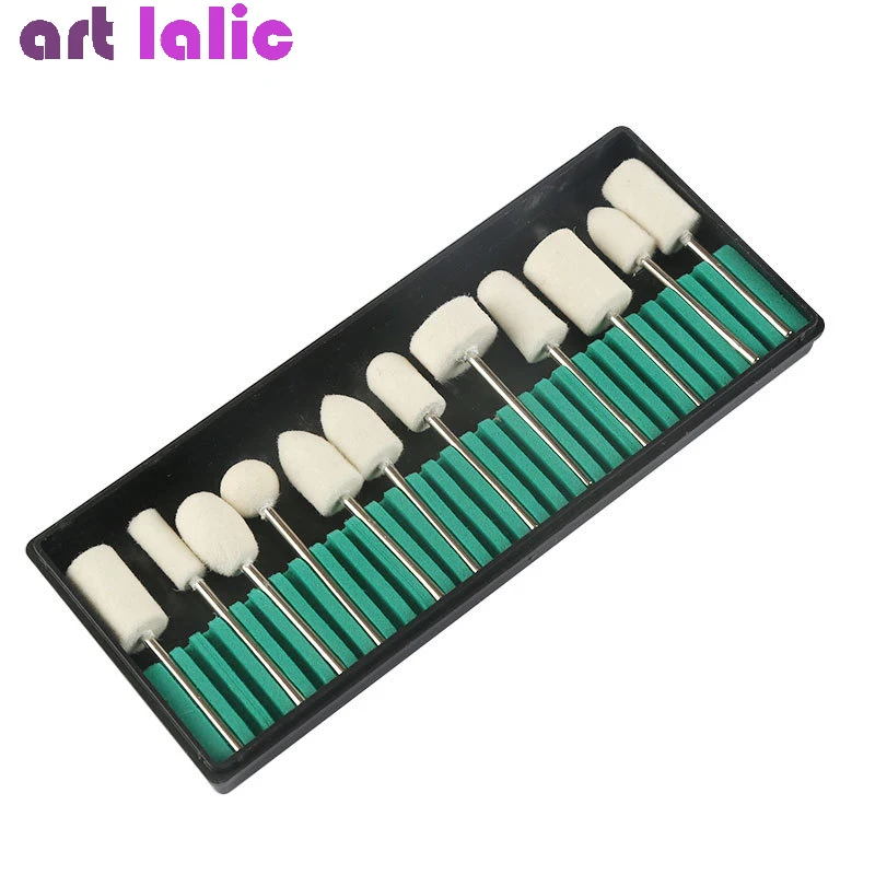 

12Pcs Nail Sponge Drill Cone Bits for Manicure Machine Nail File Electric Accessory Cutter