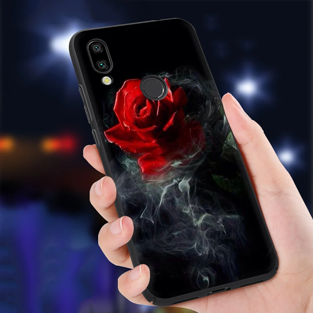 Светящиеся розы в темное время суток красивый силиконовый чехол для телефона для Xiaomi Redmi 4A 4X5 5A 5plus 6A 6 pro 7 7A 8A S2 G0 K20 Pro - Цвет: B8