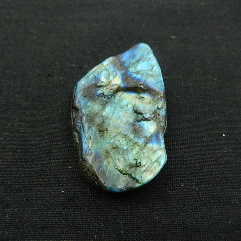 Natural Fashion Labradorite Cabochon 68x37x13mm 44.7g semiprecious stone jewelry bead | Украшения и аксессуары