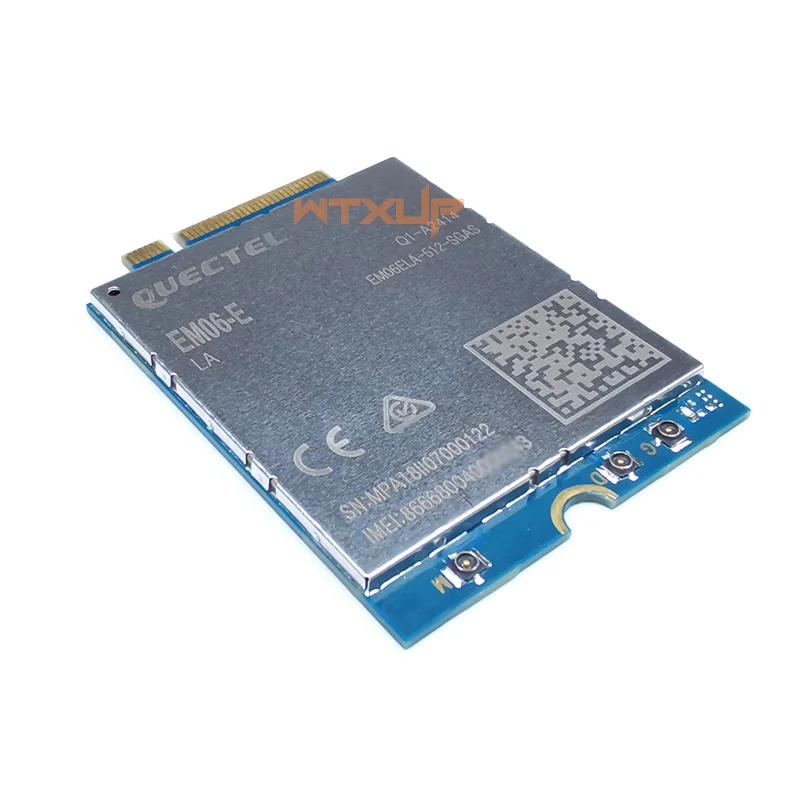 wireless usb modem for laptop Quectel EM06-E EM06ELA-512-SGAS Cat-6 NGFF M2 module 300Mbps downlink and 50Mbps For EMEA/APAC①/Brazil portable router