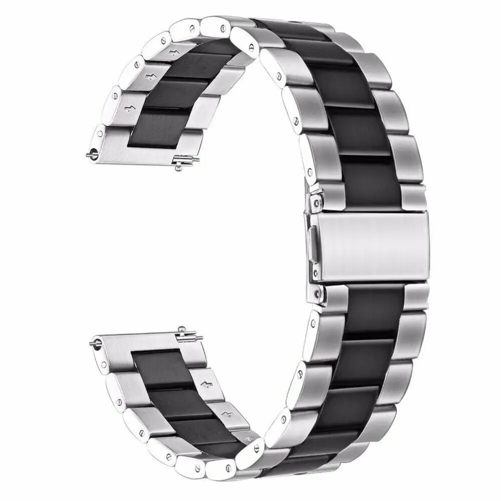 20 мм 22 мм ремешок из нержавеющей стали для samsung gear Sport S2 S3 Galaxy 42 мм 46 ремешок для часов, мм металлический браслет умные аксессуары