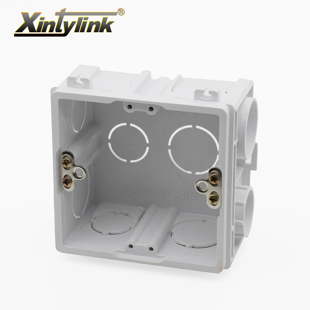 Xintylink rj11 rj45 разъем лицевая панель задняя коробка rj12 розетка распределительная