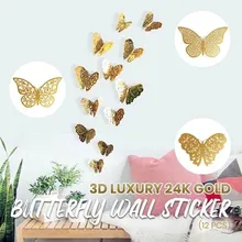 Настенный стикер s для домашнего декора 3D роскошный настенный с