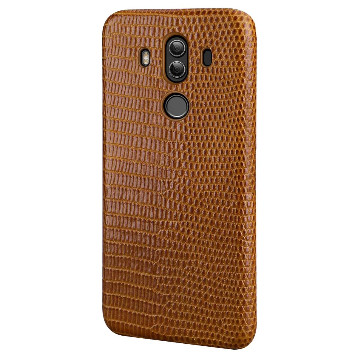 Для huawei Mate 10 Pro чехол для телефона Роскошный чехол из натуральной кожи с узором ящерицы ручной работы Классический чехол для huawei P20 P30 Pro