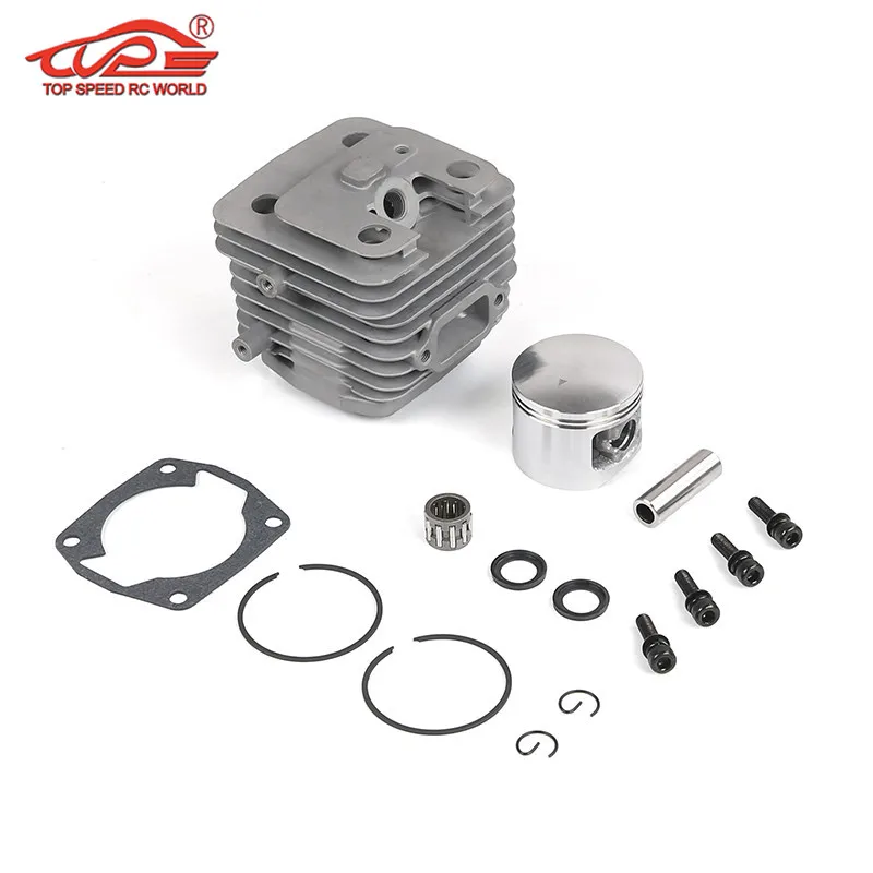 45CC Double Ring Cylinder Kit for 1/5 HPI ROFUN KM BAJA Losi 5ive FG GoPed RedCat Rcmk Engiens Rc Car Parts