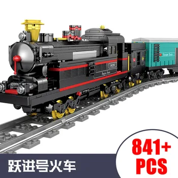 

KAZI City Train Power Function Compatible All Brands Technic Creator Building Blocks Bricks DIY Tech Toys For Children
