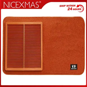 

in stock Automatic Foot Mat Sanitizing Footbath Mat Disinfecting Floor Mat Water Absorbent Door Pad for Hotel Restaurant Shop