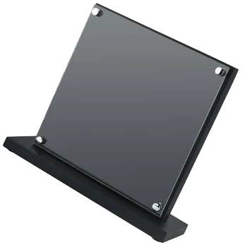 

Double Side Magnetic Knife Holder Wooden Eco-friendly Knife Block Acrylic Kitchen Gadgets Storage Knife Stand Rack (Black)