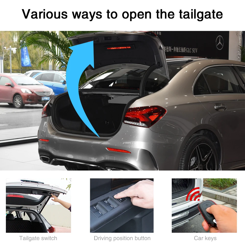 Electric tailgate for Mercedes Benz W177 intelligent remote control tail door power gate