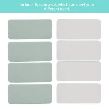

Multifunction Jewelry Tools Light weight 8Pcs Double-Sided Jewelry Polishing Block Surface Sanding Plate Processing Tool