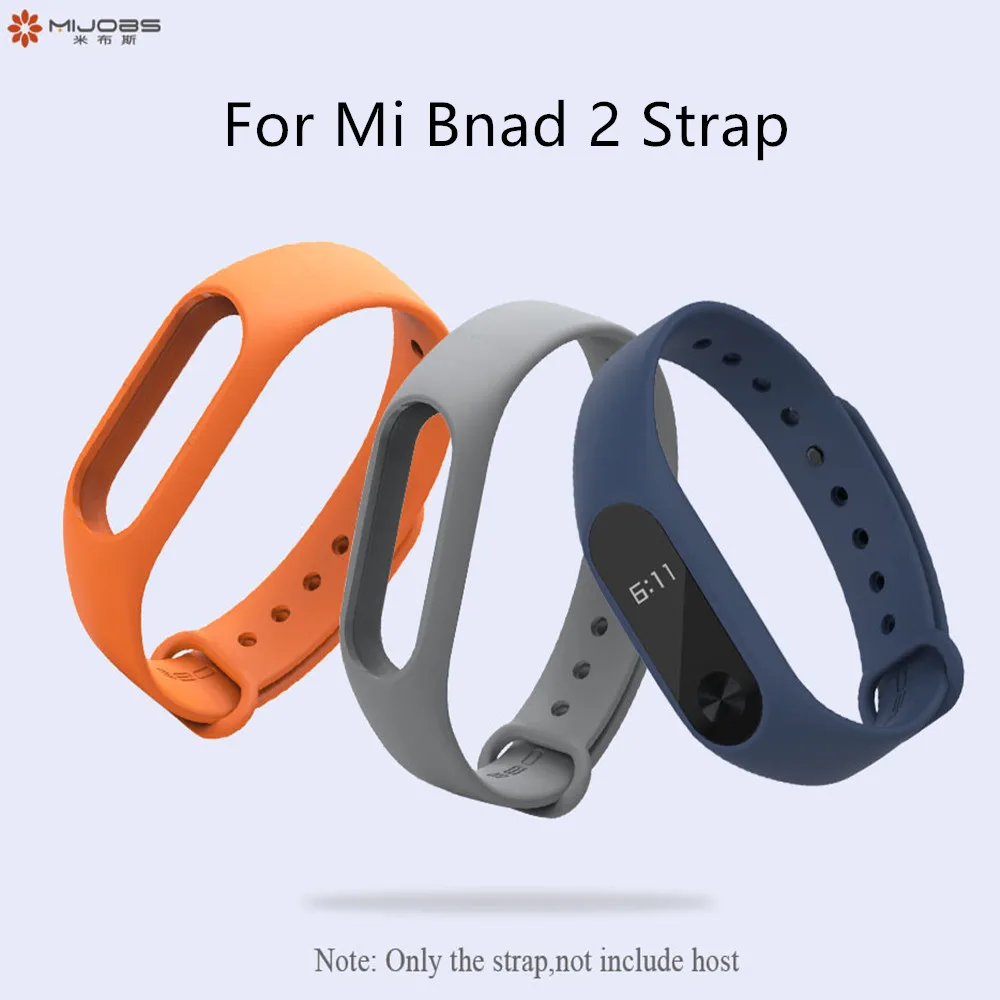 Силиконовый ремешок браслет для Mi Band 2 аксессуары MiBand сменный смарт часов Xiaomi