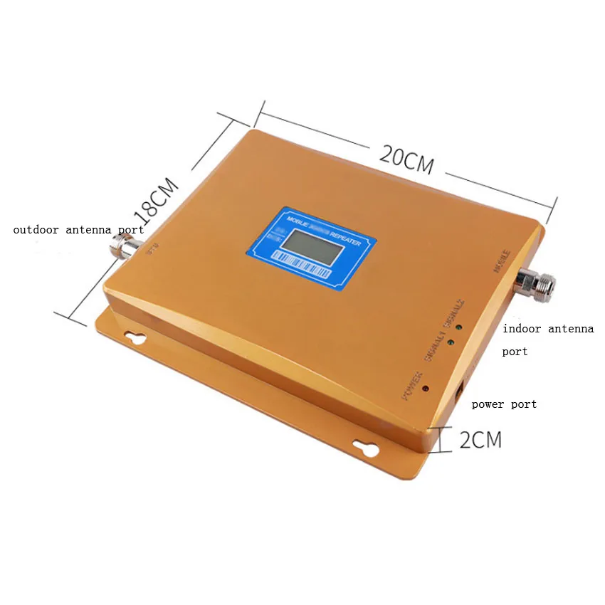 Мобильный телефон GSM усилитель сигнала GSM DCS двухдиапазонный повторитель сигнала gsm усилитель сигнала с ЖК-дисплеем 10 м 50 Ом кабель