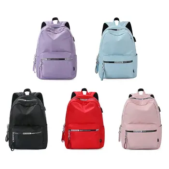 

Preepy Style Backpack Laptop Bag Casual Large Capacity Anti Theft Function USB Charging College Students Pack Schoolbag