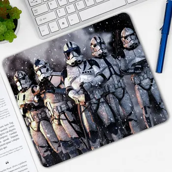 

Big Promotion Imperial Stormtrooper Star Wars Gamer Play Mice Mat Rubber Art Speed Mouse Pad Small Size Gaming Mousepad