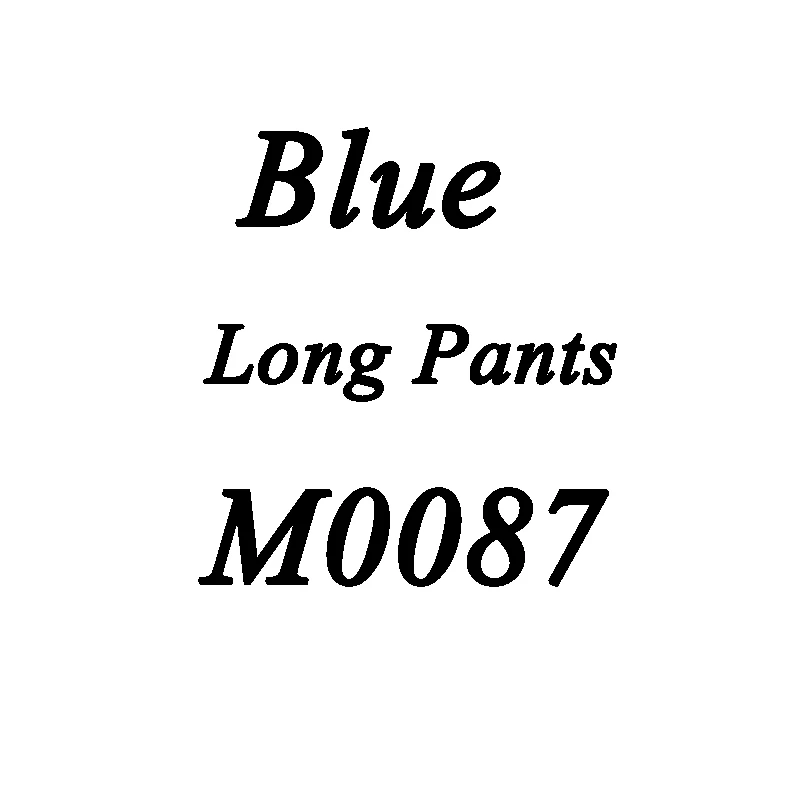 Long Pants-Blue Штаны для мужчин - Цвет: Long Pants-Blue