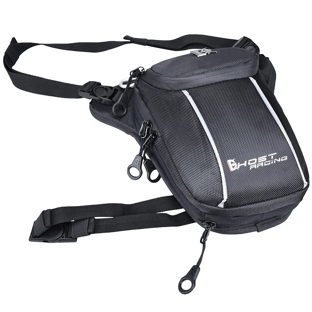 Сумка на бедро GHOST RACING 2 8 л для мотоциклистов забавная Водонепроницаемая поясная