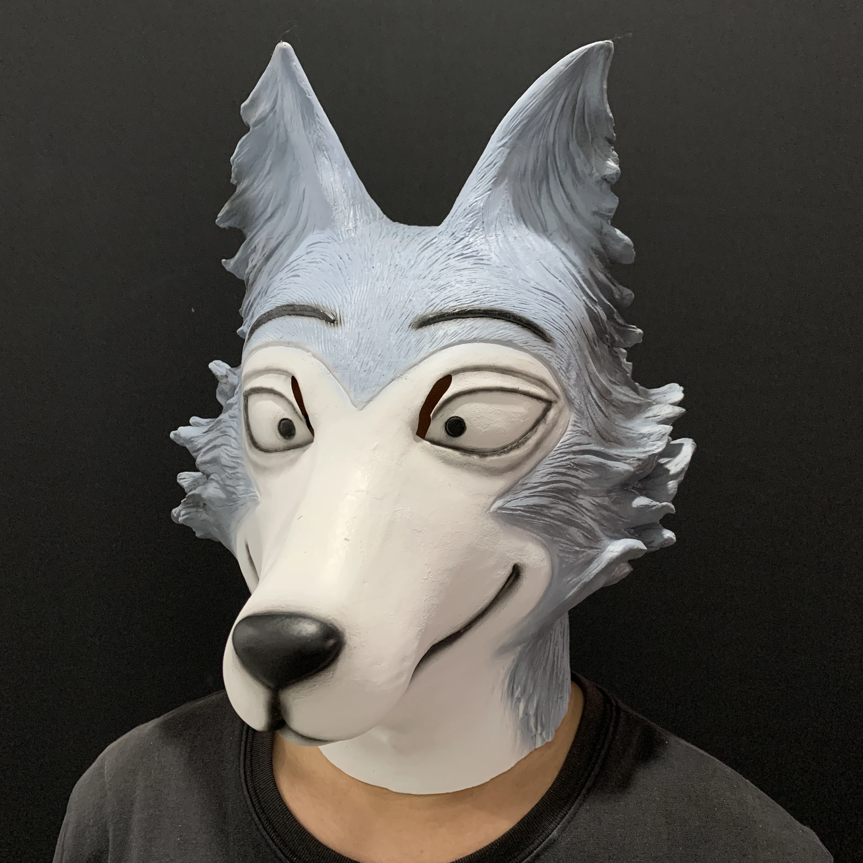 Anime Beastars Cosplay Legoshi Le Loup Masque Haru Cosplay Couvre Chef Animal Loup Lapin Latex Masques Mascarade Accessoires De Deguisement De Noel Aliexpress