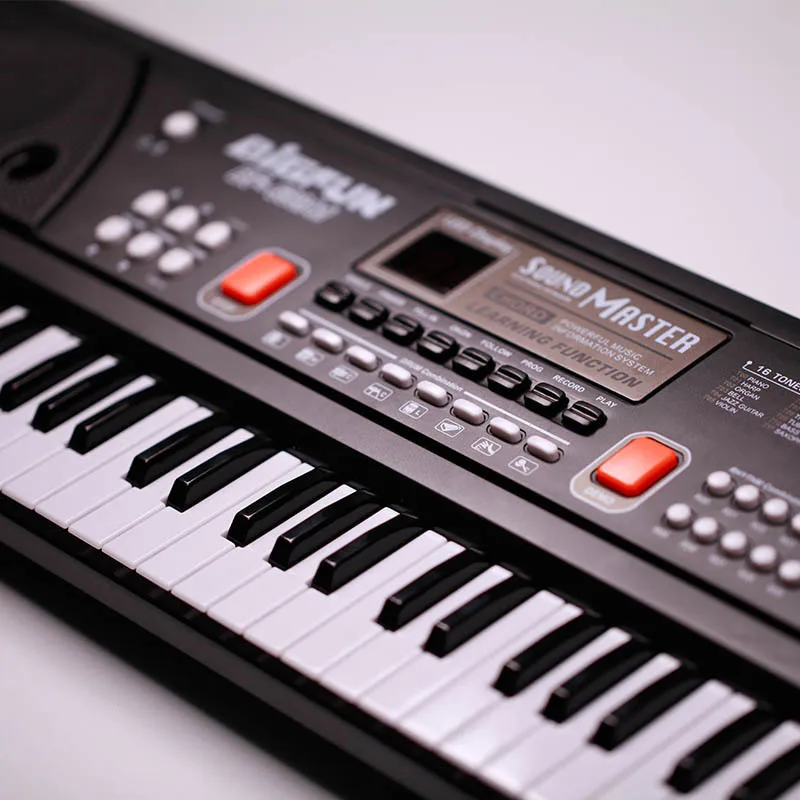 

Hot Selling Douyin bigfun Multi-functional CHILDREN'S Electronic Keyboard with Microphone Studio Baby Music Toy