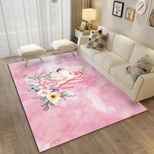 Ковер для спальни, сетка, красный, та же комната, гостиная, полная Прекрасная принцесса, розовая кровать, большой ковер, коврик