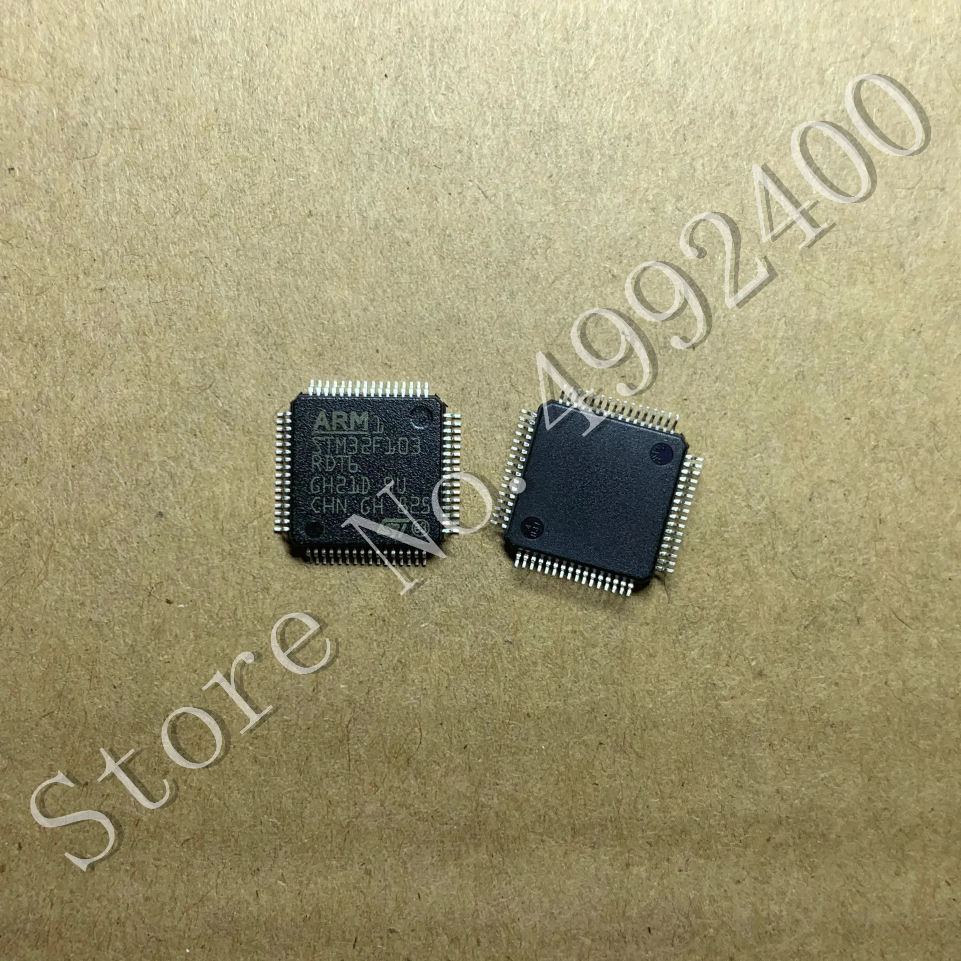 

2pcs STM32F103 STM32F103RDT6 QFP