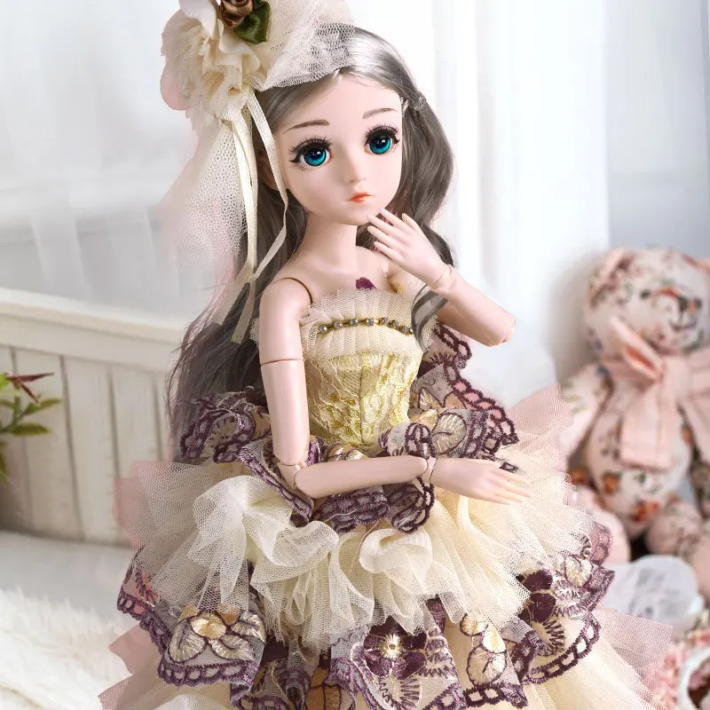 Bjd кукла, 1/4 Sd куклы, 18 дюймов, 26, костюм для девочек, принцесса, серия, игрушки, лучший подарок для девочек - Цвет: A