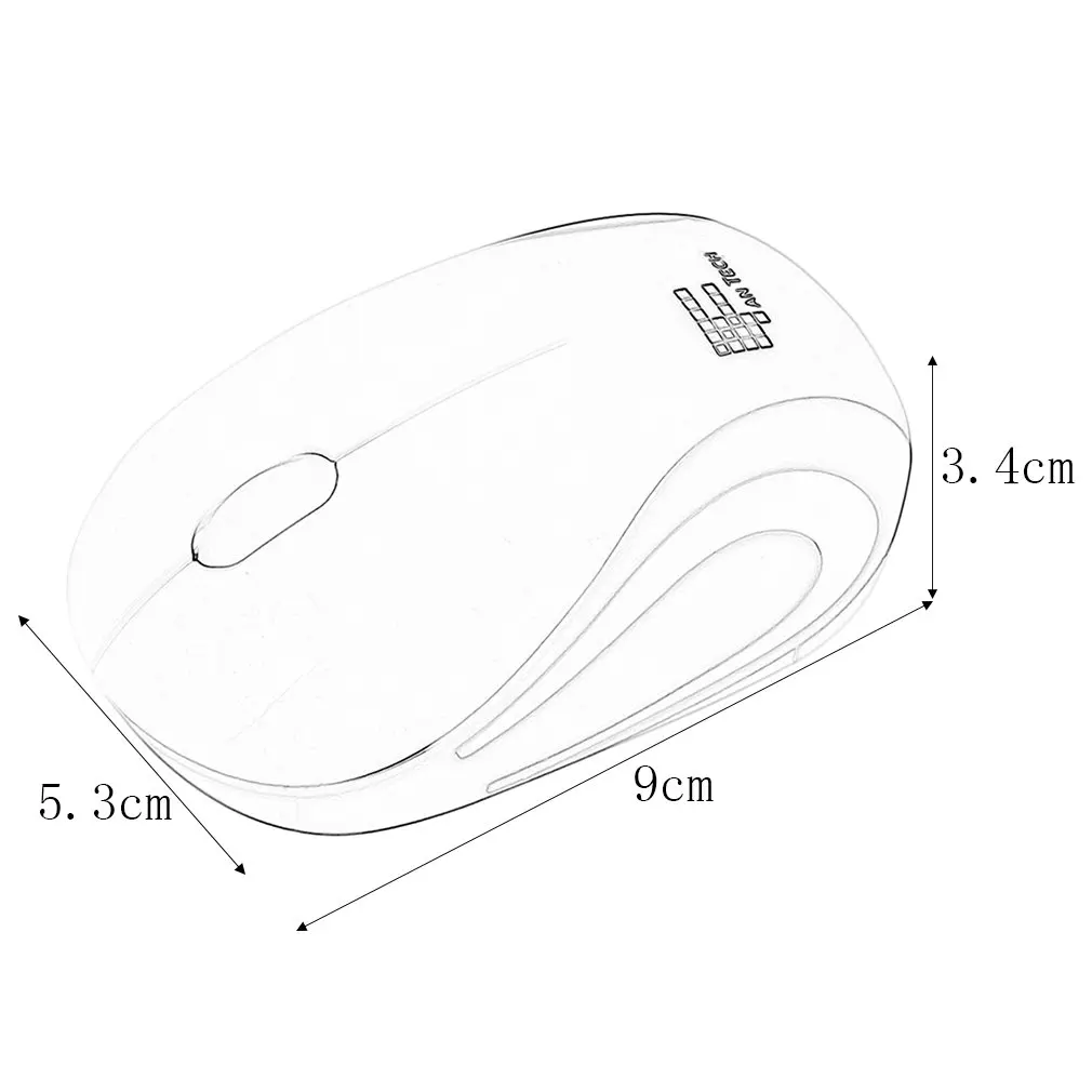 Cute Wireless Optical Mouse 2.4GHz Quality Mice USB for PC Laptop Exquisitely Designed Durable Gorgeous