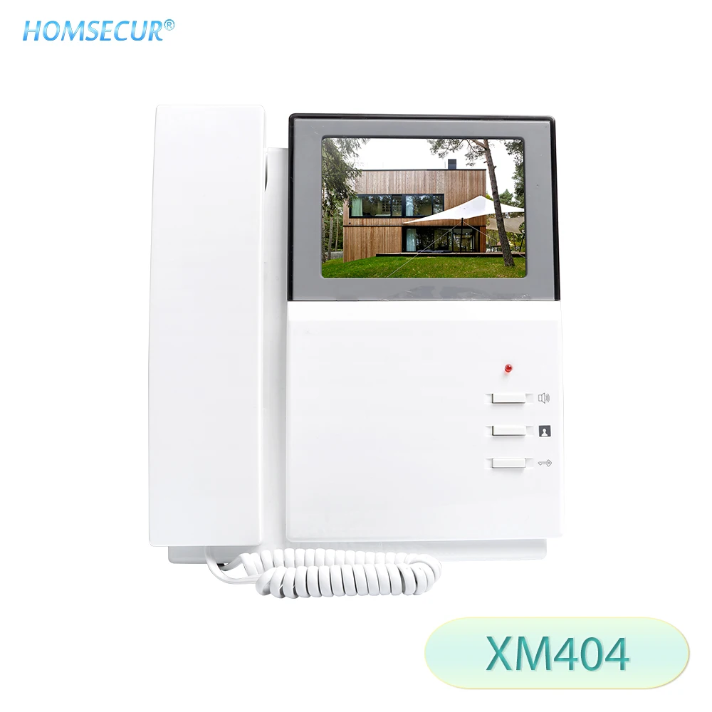 HOMSECUR 4,3 "Крытый мониторы XM404 для видео домофон системы