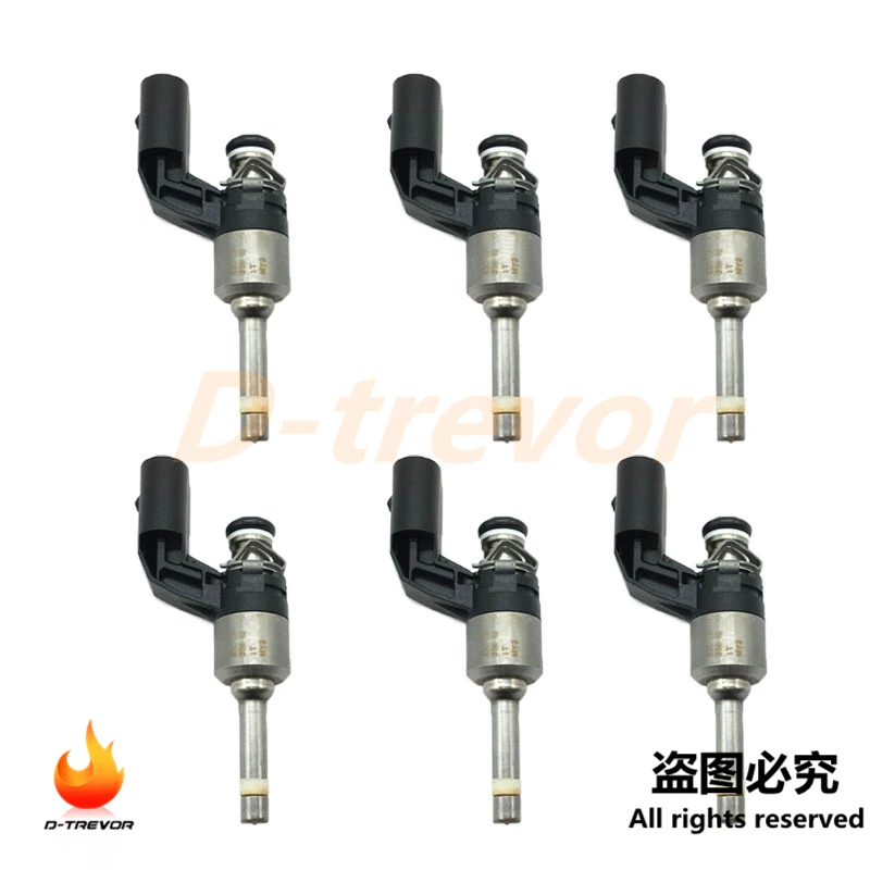 

6 шт. Топливные форсунки 03C906036M OEM для 1,4 TFSI VW Golf EOS Audi A3 Skoda Seat