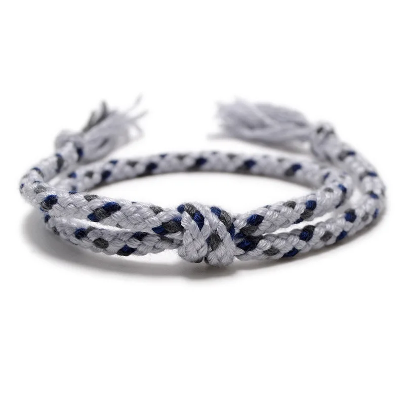 Woven Tibetan String Bracelets & Bangles Tassel Knot Charm - Image 5