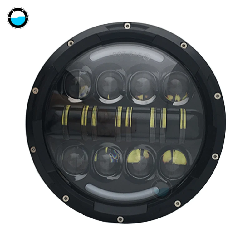 7" headlight Motorcycle 7inch led headlight Bucket Trim Ring for Touring Ultra Classic Electra Street Glide Road King Yamaha