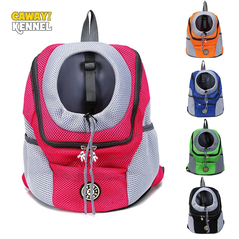 

CAWAYI KENNEL Pet Carriers Carrying for Small Cats Dogs Backpack Dog Transport Bag Bolso Perro Torba Dla Psa Honden Tassen D1938