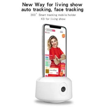 

Selfie Shooting Gimbal Object Face Recognition Auto Tracking Phone Holder Selfie Stick for Vlog Video tiktok Youtube Live