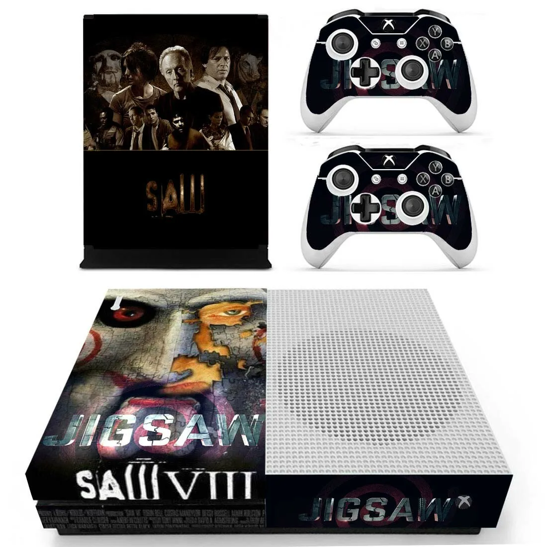 Наклейка для видеосъемки s для Xbox One S Виниловая наклейка для кожи наклейки Pegatinas для Xbox one тонкая консоль и два контроллера