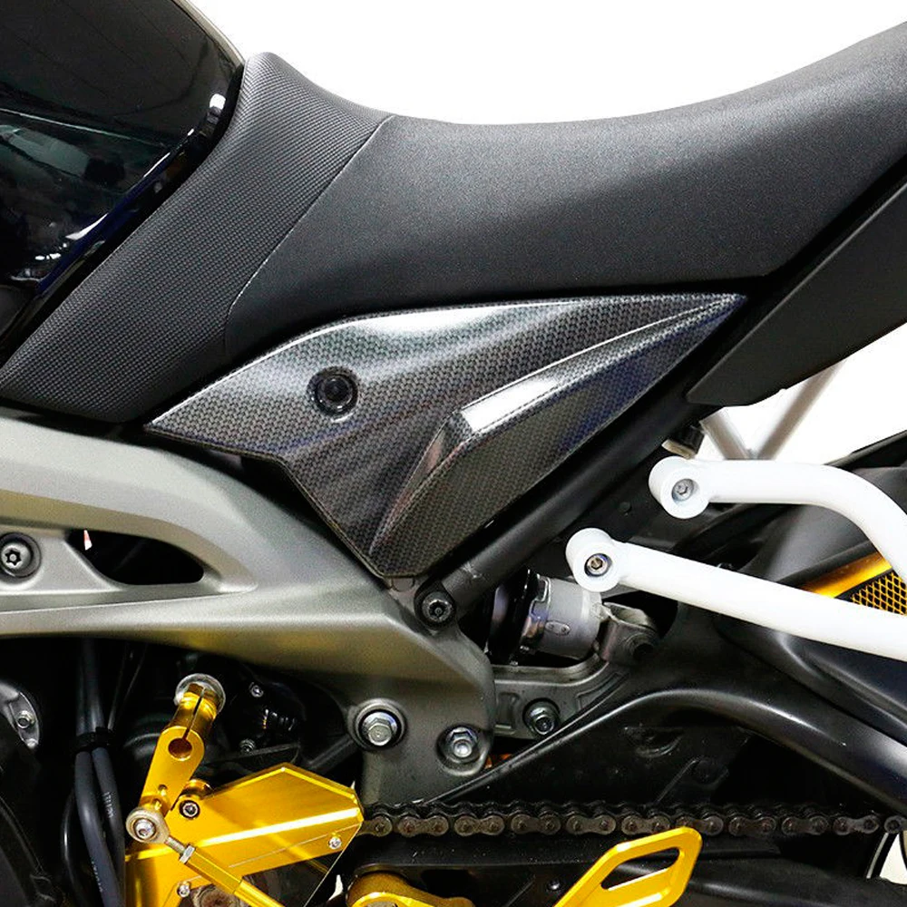 Carbon Fiber Side Panels Cover Fairing Cowl Plate Cover For Yamaha MT-09 FZ 09 MT09 FZ09 MT 09 2014-2020