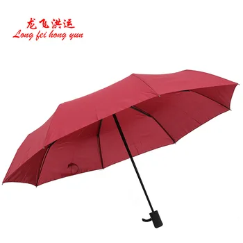 

Creative Car Mounted Automatic Closing Open NC Fabric Men and Women Business Portable Rain Umbrella Three Fold Reinforced Rain O
