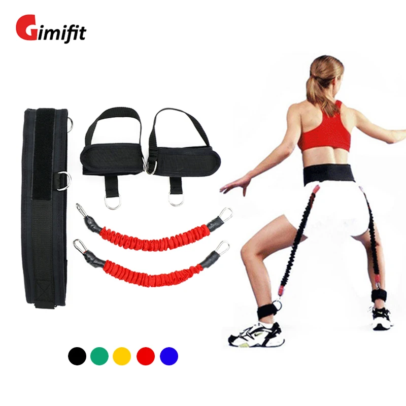 

Gimifit Vertical Pull Rope Jump Training Skipping Resistance Bands Leg Stretch Straps Basketball Tennis Running Strength Tool