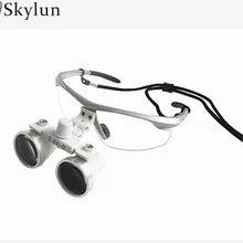 Стоматологические лупы 2.5X 3.5X Стоматологическая хирургическая ветка увеличительный бинокль лупа медицинская стоматологическая ENT SL706