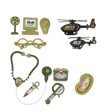 Дети ролевые игры ИМИТИРОВАННАЯ игрушка набор Доктор эхометр набор со звуковым светом обучающие игрушки для детей развивающий интерес