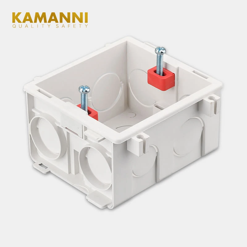 Cassette Box Adjustable 86 Switch Power Socket Box Junction Installation Back Wall Switch Socket Installation switch box,wall socket box