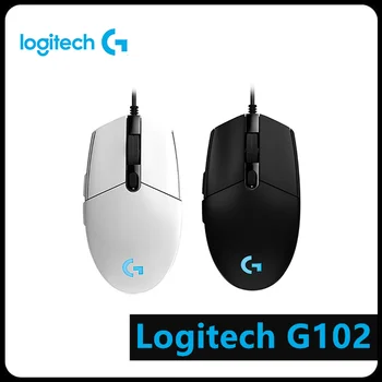 

Logitech G102 Gaming Mouse Programmable Buttons 6000DPI RGB Wired Mouse Computer Peripheral