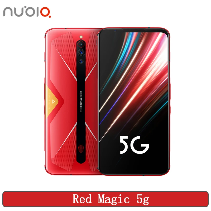 Глобальная версия Nubia Red Magic 5G игровой телефон Snapdragon 865 8/12 ГБ ОЗУ 128 Гб ПЗУ 144 Гц