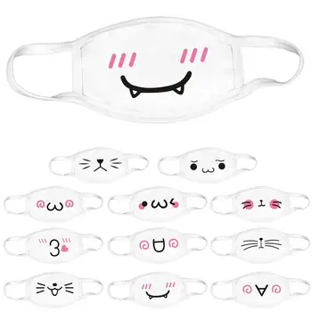 

Cute Cartoon Printed Mouth Mask Washable Breathable Cartoon Mouth Cover Mask Face Mouth Mask Clothing Accessories For Outdoor
