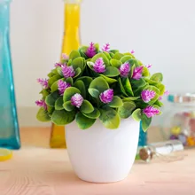 bonsai home decor  plant artificial flower  living room decoration plants  Plastic Fairy flower bonsai fake plants office decor