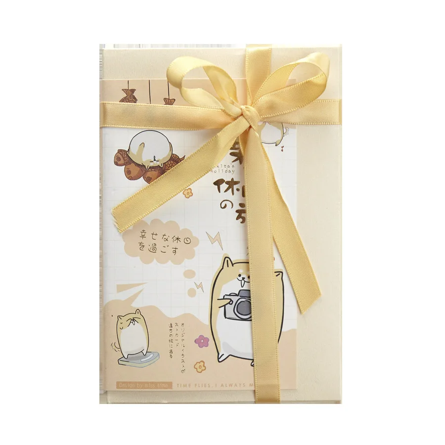 30 Pcs/Set Akita's Holiday Travel Paper Postcard DIY Cartoon Greeting Cards Message Card New Year Gift