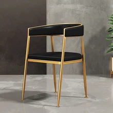 Ensemble de Table et chaises de café, mobilier de salon nordique, vanité de loisirs pour la maison, le bureau, la chambre à coucher, ensemble de chaises de salle à manger de luxe moderne
