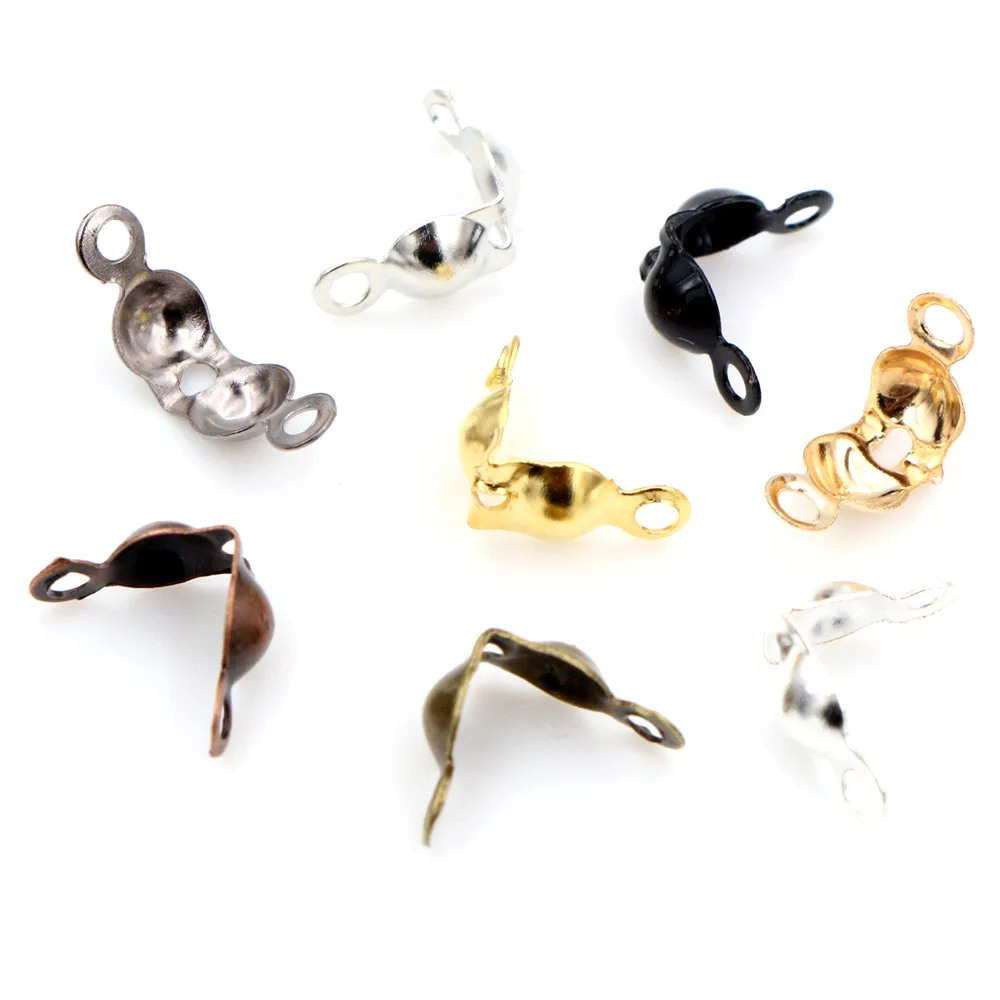200Pcs Gold Silver Lobster Claw Clasps Hook Connector Jewelry Findings DIY