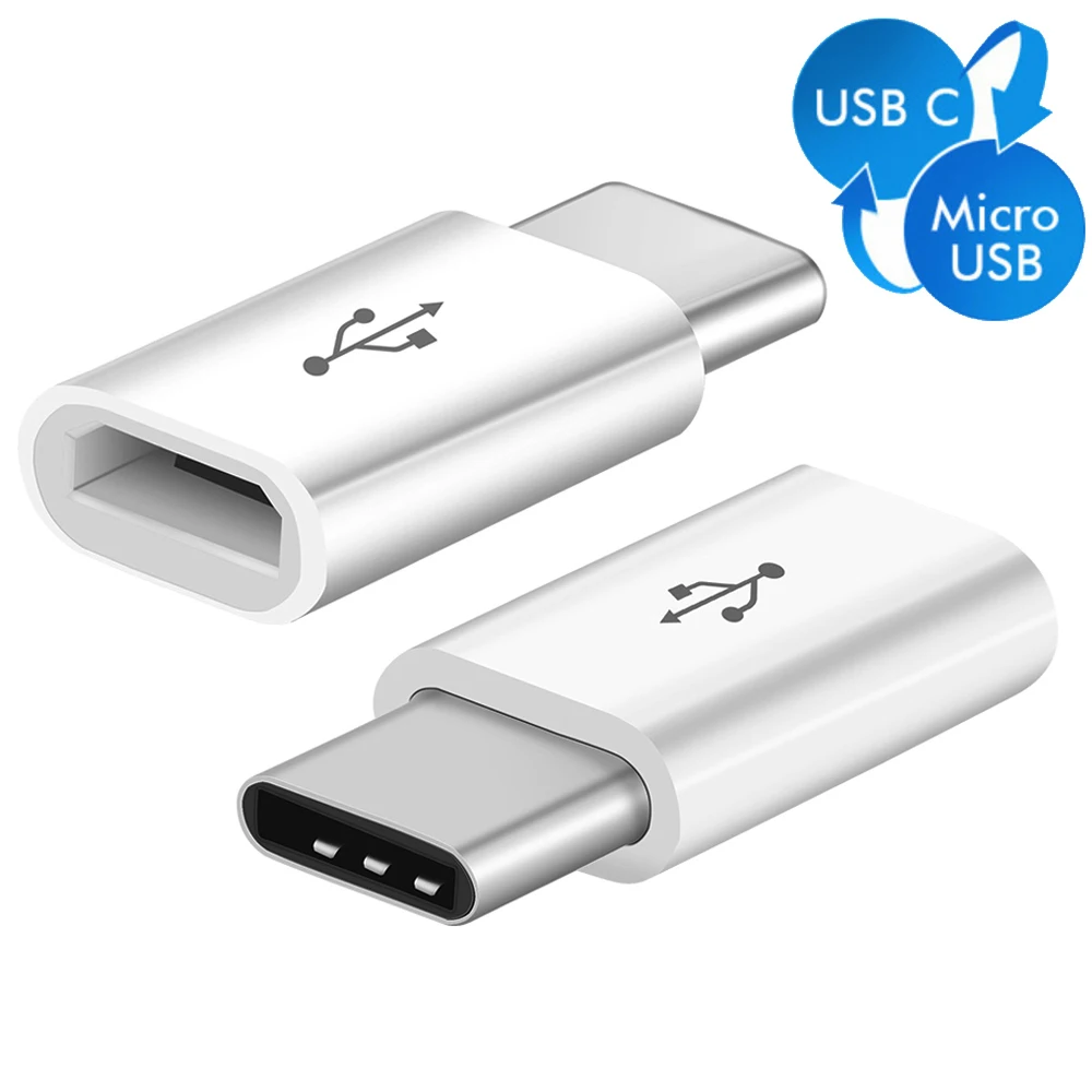 Адаптер USB Type C 3 1 адаптер на Micro 480 мбит/с конвертер кабель для Macbook Samsung s8 Huawei p10 p9
