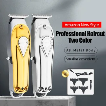 

i14 All Metal Electric Hair Clippers Trimmer Hair Cutting Groming Kit Close Cutting Trimmer Hair Shaver for Men Head Clipper