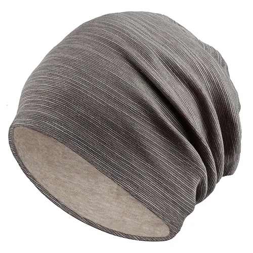 LA Strip унисекс для мужчин и женщин Skullies Beanies шапка хеджирования вязанная хлопковая двухслойная ткань колпачки шляпа - Цвет: as shown